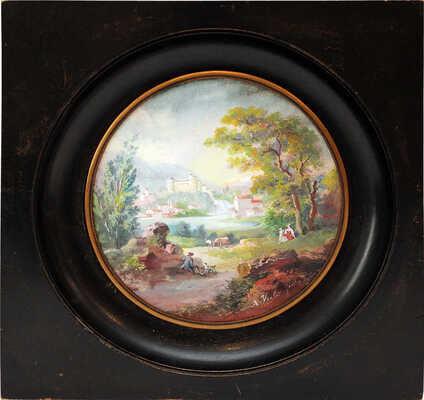 Виолле-ле-Дюк Адольф Этьен. Жанровая сцена 